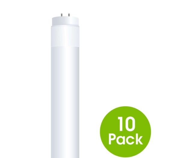 Photo 1 of 4 ft. T12 3000K Plug & Play LED (10-Pack)
