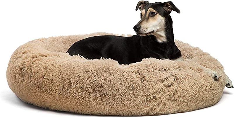 Photo 1 of Best Friends by Sheri The Original Calming Donut Cat and Dog Bed in Shag or Lux Fur