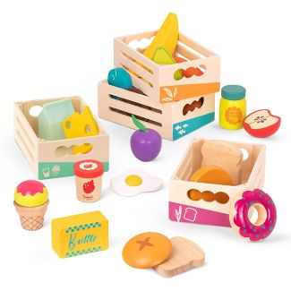 Photo 1 of B. toys - Wooden Play Food - Little Foodie Groups

