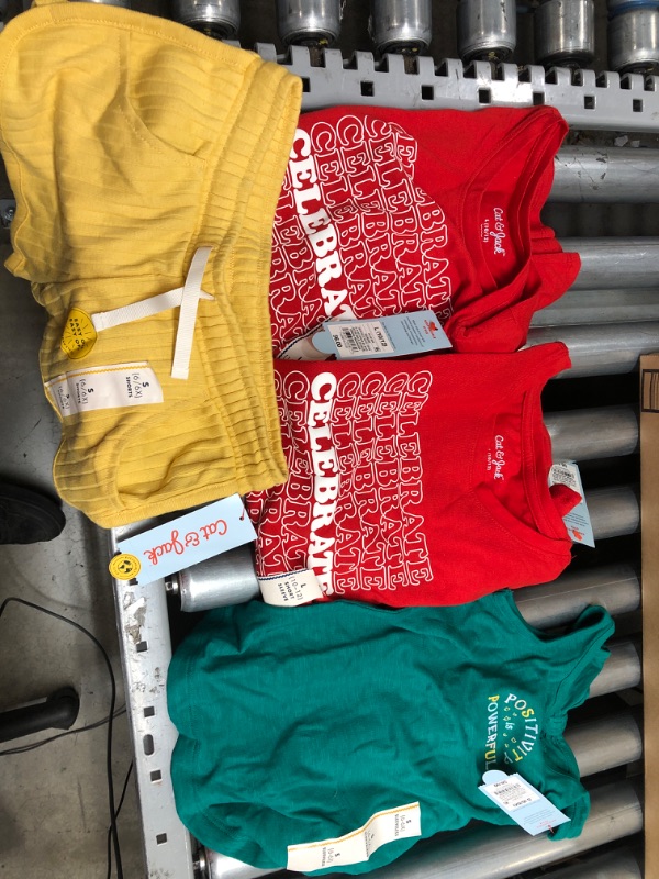 Photo 1 of 4 ITEM CHILDREN'S CLOTHS BUNDLE
S, L
