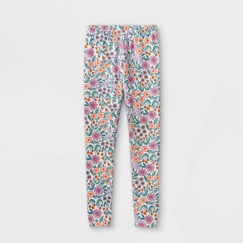 Photo 1 of 3 PACK 
Girls' Floral Leggings
XS, S