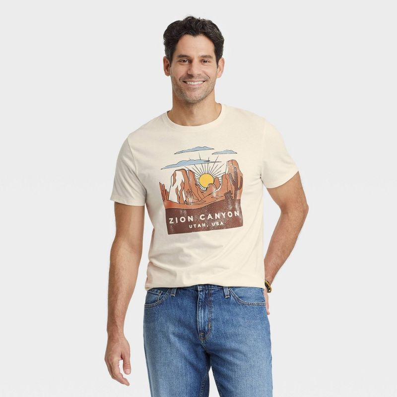 Photo 1 of 2 PACK
Men's Short Sleeve Graphic T-Shirt - Goodfellow & Co
XXL