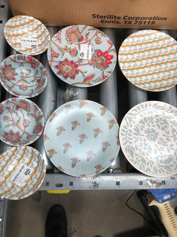 Photo 1 of 8 PIECE MELAMINE DISH SET