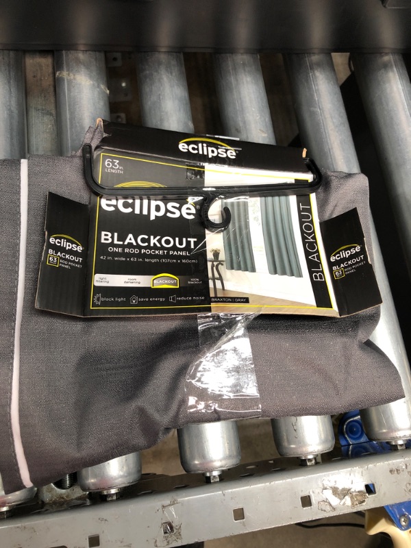 Photo 2 of 1pc Blackout Windsor Curtain Panel - Eclipse
42"W x 63"L



