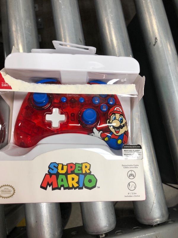 Photo 2 of Rock Candy Wired Gaming Controller for Nintendo Switch - Super Mario

