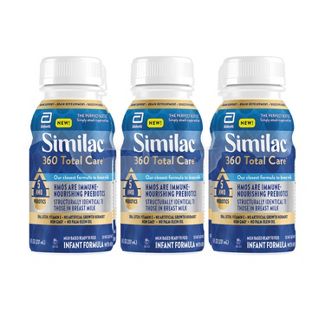 Photo 1 of BEST BUY DATE 4/1/2023
Similac 360 Total Care Advance Non-GMO Ready to Feed Infant Formula Bottles - 8 fl oz Each/6ct

