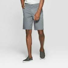 Photo 1 of  Mens 34 X 10 Casual Wear Gray Stretchy Cotton Bermuda Shorts GOODFELLOW
