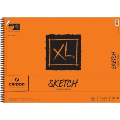 Photo 1 of Canson XL Sketch Pad in White | 18" X 24" | 
