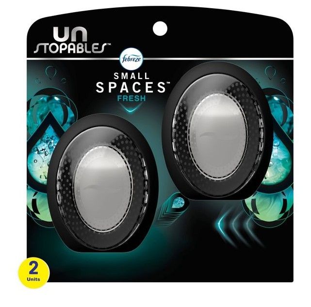 Photo 1 of (6-Pack) Unstopables Small Air Fresheners - Spaces Fresh - 0.5 fl oz/2ct