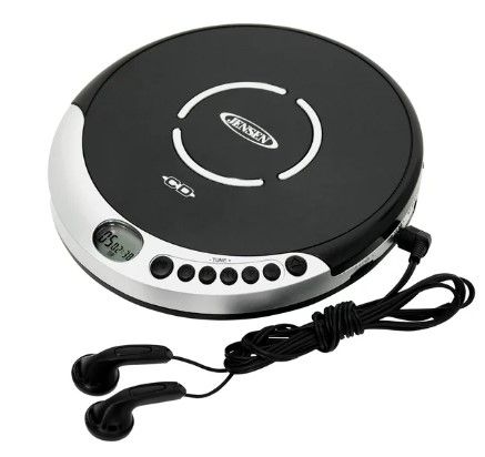 Photo 1 of Jensen CD-60R Portable CD Player With Bass Boost
