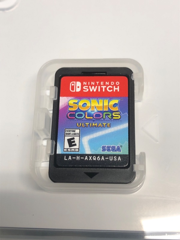 Photo 3 of Sonic Colors Ultimate - Nintendo Switch