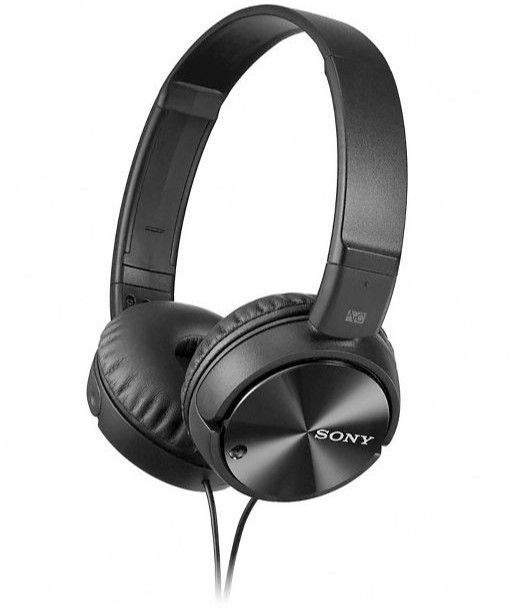 Photo 1 of Sony Noise Canceling On-Ear Wired Headphones (MDRZX110NC)