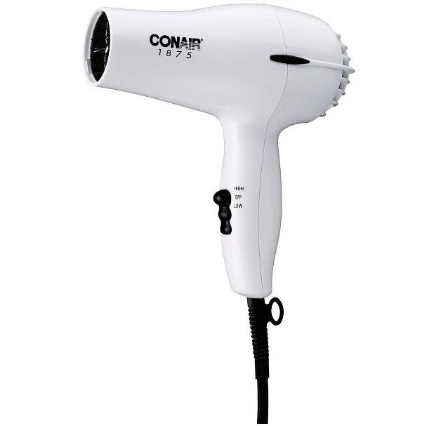 Photo 1 of Conair Mid Size Hair Dryer - White - 1875 Watts