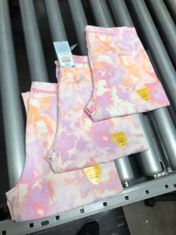 Photo 2 of 3-Pack - Girls' Capri Leggings - Cat & Jack (Size: XL)