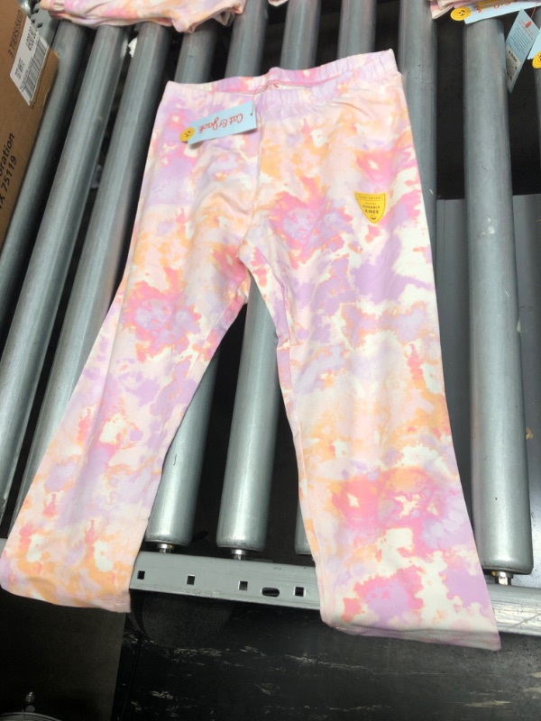 Photo 2 of 3-Pack - Girls' Capri Leggings - Cat & Jack (Size: S)