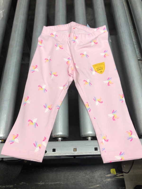 Photo 2 of 3-Pack - Girls' Capri Leggings - Cat & Jack (L)