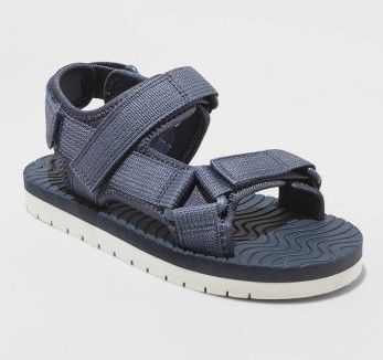 Photo 1 of Adult Emery Ankle Strap Sandals - Cat & Jack™ Navy 5