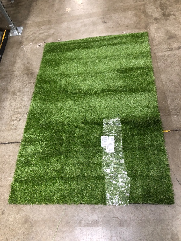 Photo 2 of Artificial Grass Turf Area Rug 3' X 5'