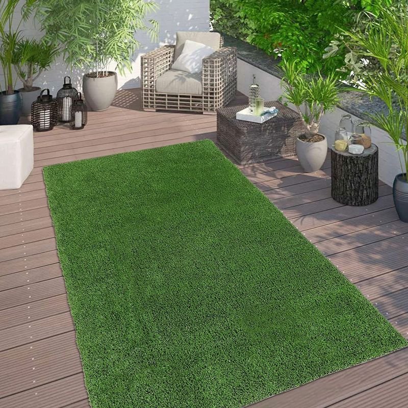 Photo 1 of Artificial Grass Turf Area Rug 3' X 5'