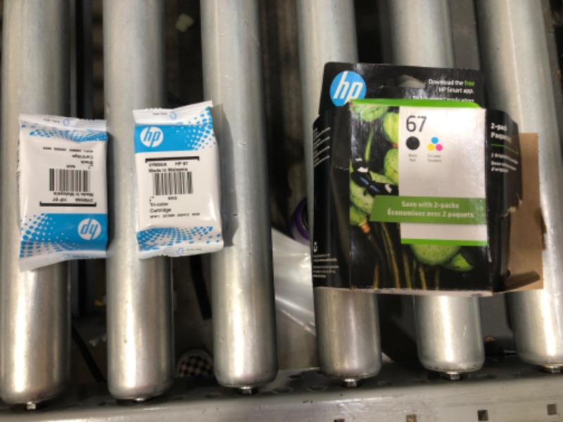 Photo 2 of HP 67 2-Pack Black/Tri-Color Original Ink Cartridges -SEALED-