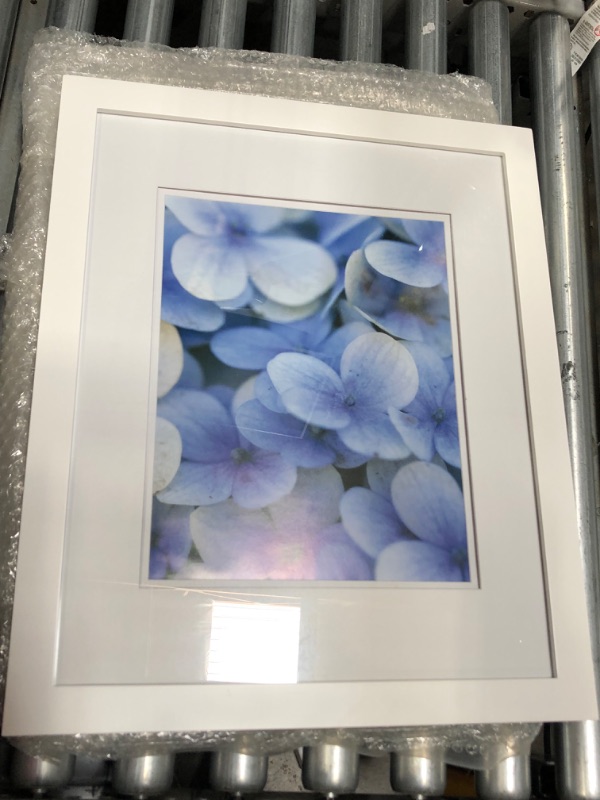 Photo 2 of 18.1" x 22.1" Double Matted to 11" x 14" Picture Frame White - Gallery Solutions - Gallery Solutions