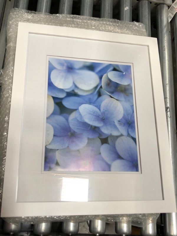 Photo 2 of 18.1" x 22.1" Double Matted to 11" x 14" Picture Frame White - Gallery Solutions - Gallery Solutions White - Gallery Solutions