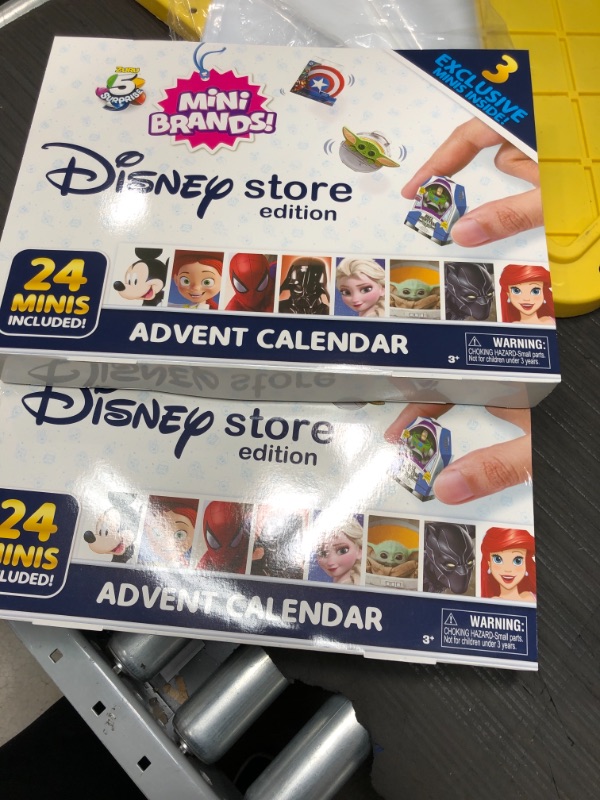 Photo 1 of BUNDLE OF (2 ITEMS ) 2 SETS OF 5 Surprise Mini Brands Series 3 Limited Edition 24-Surprise Pack Advent Calendar with 6 Exclusive Minis by ZURU