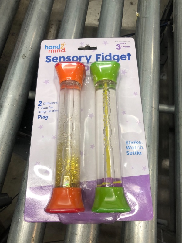 Photo 2 of 2pk Sensory Fidget Tubes - Hand2Mind
