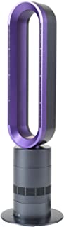 Photo 1 of HealSmart 32-inch Space Heater Bladeless Tower Fan, Heater & Fan Combo, 9H Timer 10 Speeds with Remote Control, Air Circulator Fan for Home Air Conditioner, Purple
