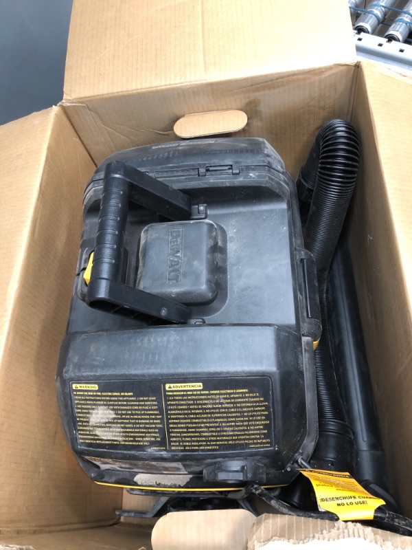 Photo 2 of 
DeWALT Portable 4 Gallon Wet/Dry Vaccum, Yellow & Workshop Wet Dry Vacuum Accessories