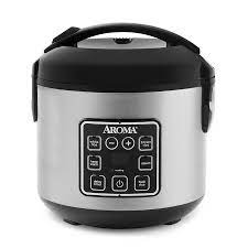 Photo 1 of Aroma Housewares ARC-914SBD Digital Cool-Touch Rice Grain Cooker and Food Steamer, Stainless, Silver, 4-Cup (Uncooked) / 8-Cup (Cooked)
