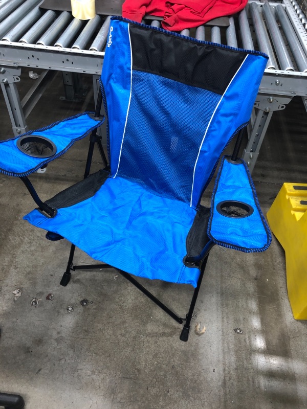 Photo 2 of Kijaro Dual Lock Camping Chair - Maldives Blue