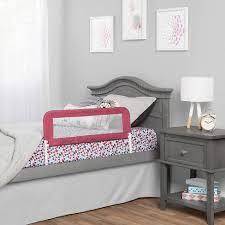 Photo 1 of Dream on Me Mesh Security Bed Rail  pink
