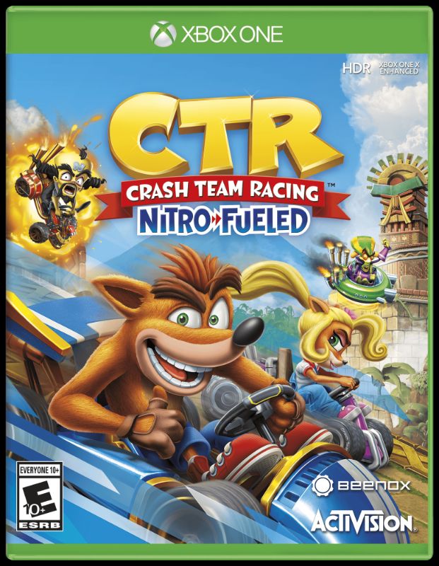 Photo 1 of Activision Blizzard 88393 Crash Team Racing Nitro-Fueled Xbox One Video Game
