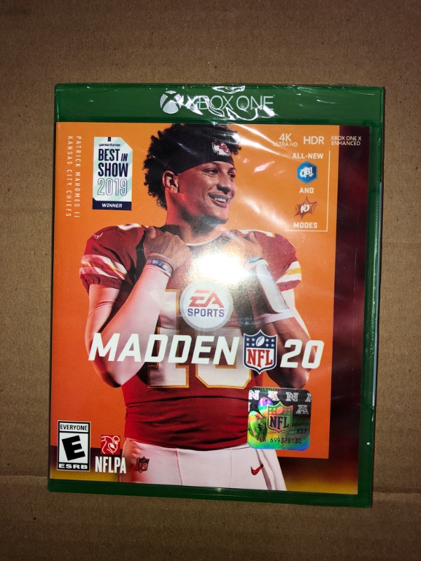 Photo 1 of Madden NFL 20, Electronic Arts, Xbox One, [Physical], 

