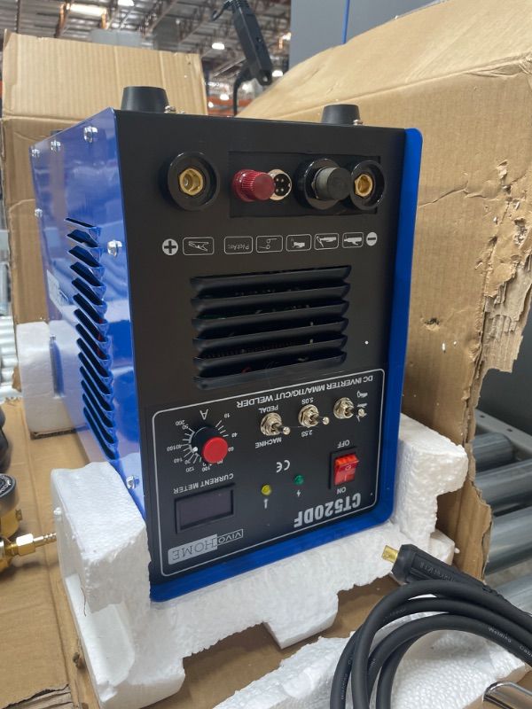 Photo 4 of ***PARTS ONLY*** VIVOHOME 3 In 1 Multi-functional Plasma Cutter Cutting TIG STICK/MMA Non Touch Pilot Arc Welding Machine Dual Voltage 110/220V CT520DF Blue
