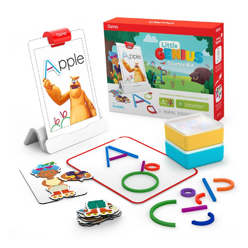 Photo 1 of Osmo - Little Genius Starter Kit for iPad - 4 Hands-on Learning Games - Preschool Ages - Problem Solving & Creativity - Ages 3-5
