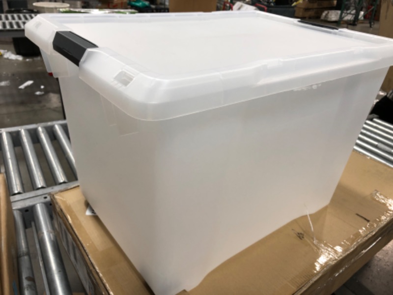 Photo 3 of 32 gallons Extra Large Wheeled Latching Storage Box - Brightroom™

