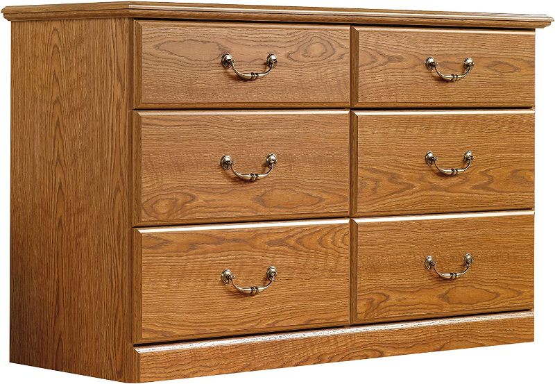 Photo 1 of ***DAMAGED***
Sauder Orchard Hills Dresser, Carolina Oak finish
