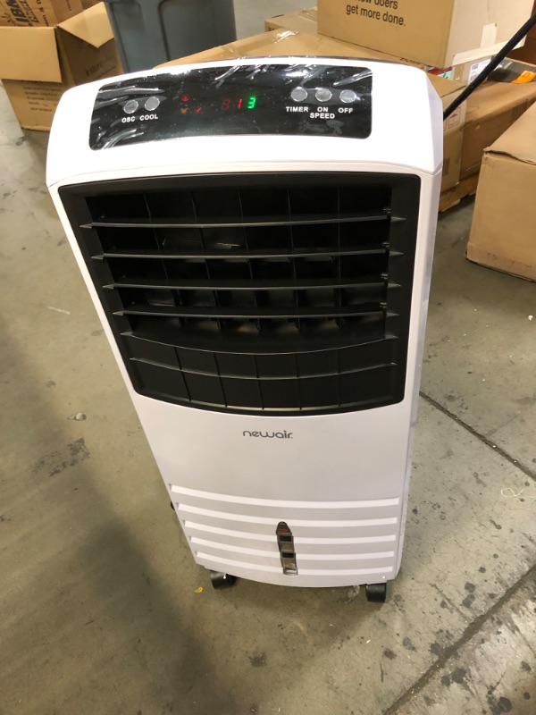 Photo 2 of AF1000W Portable Evaporative Cooler with Automatic Air Louvers 300 Sq. Ft. Cooling Area Coverage Carbon Filter Cellulose Honeycomb Pad Automatic
**TESTED, PWOERS ON