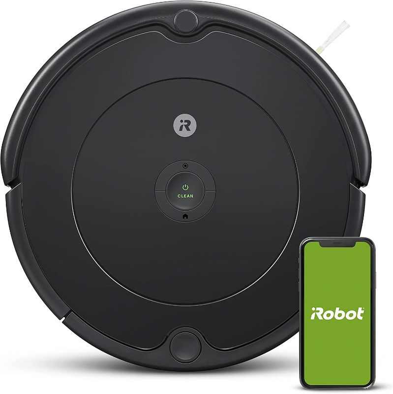 Photo 1 of **NONFUNCTIONAL**
iRobot Roomba 692 Robot Vacuum-Wi-Fi Connectivity, Personalized Cleaning Recommendations, Works with Alexa, Good for Pet Hair, Carpets, Hard Floors, Self-Charging, Charcoal Grey
