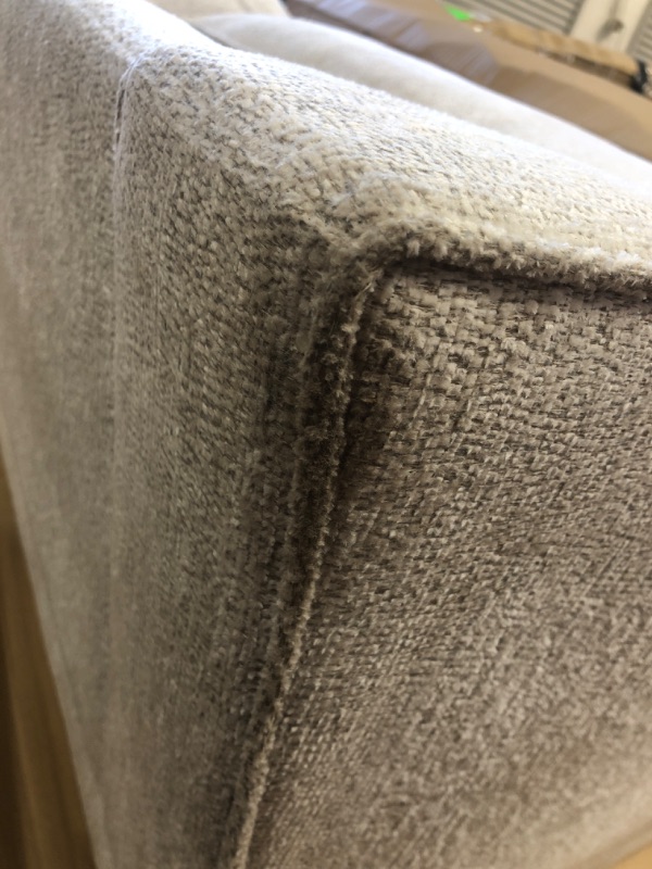 Photo 3 of (DIRTY/TORN MATERIAL) Caladeron Sofa, Sandstone by Ashley