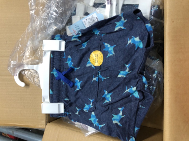 Photo 1 of CASE OF 12 CAT AND JACK BOYS SHORTS SIZE 2T
