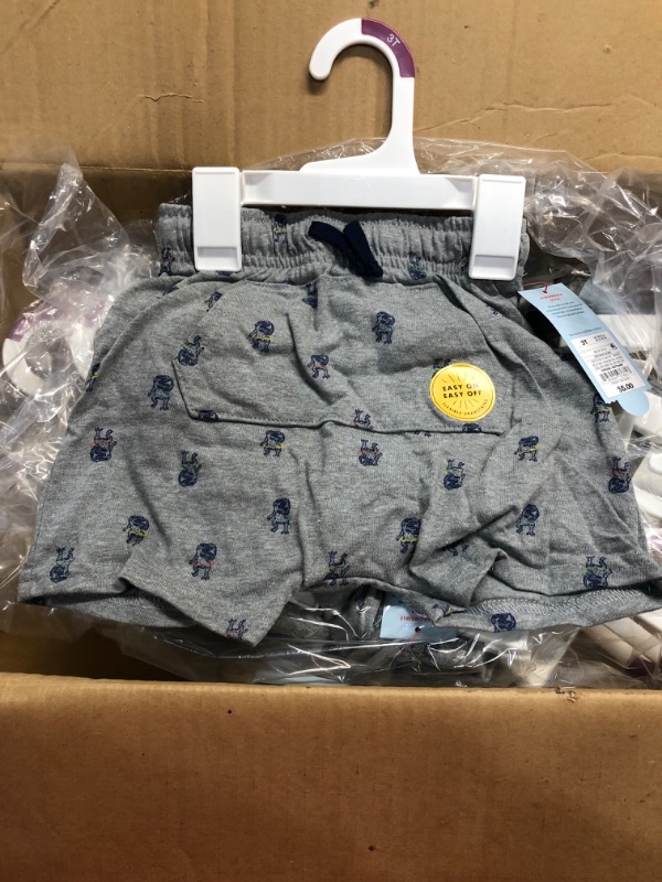 Photo 1 of CASE OF 12 CAT AND JACK BOYS SHORTS SIZE 3T
