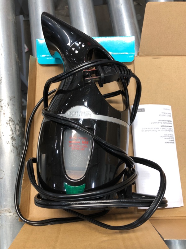 Photo 2 of Conair Portable Garment Steamer Black GS2BB