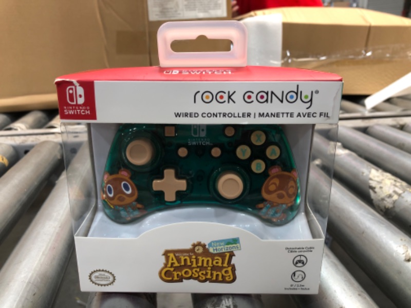 Photo 2 of Rock Candy Wired Gaming Controller for Nintendo Switch - Animal Crossing