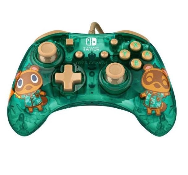 Photo 1 of Rock Candy Wired Gaming Controller for Nintendo Switch - Animal Crossing