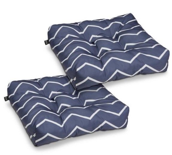 Photo 1 of 2pk Water-Resistant Patio Seat Cushions - Classic Accessories