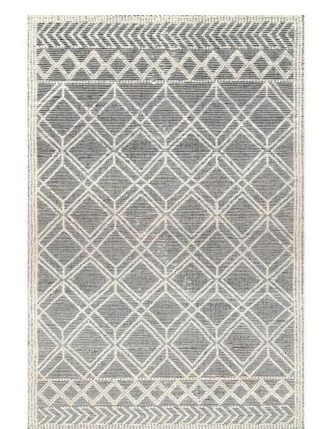 Photo 1 of 
nuLOOM
Natti Contemporary Trellis Ivory 5 ft. x 8 ft. Area Rug