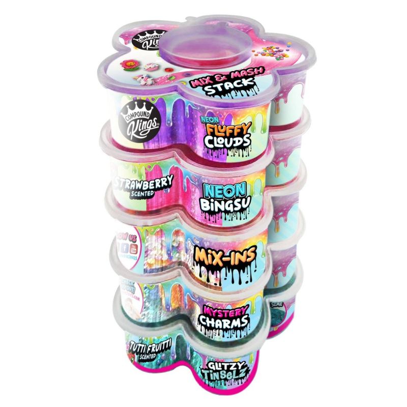 Photo 1 of  2 Pack Compound Kings Mix & Mash Sensory Flower Stack